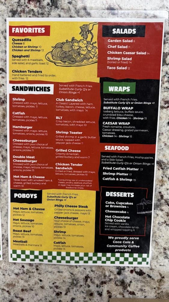 Cafe 94 Pizza -N- More Menu image 3